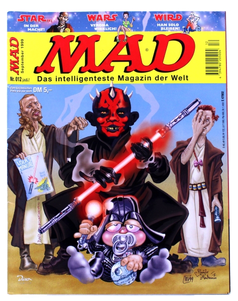 MAD - das intelligenteste Magazin der Welt (Satire) Nr. 12: Star Wars wird MAD